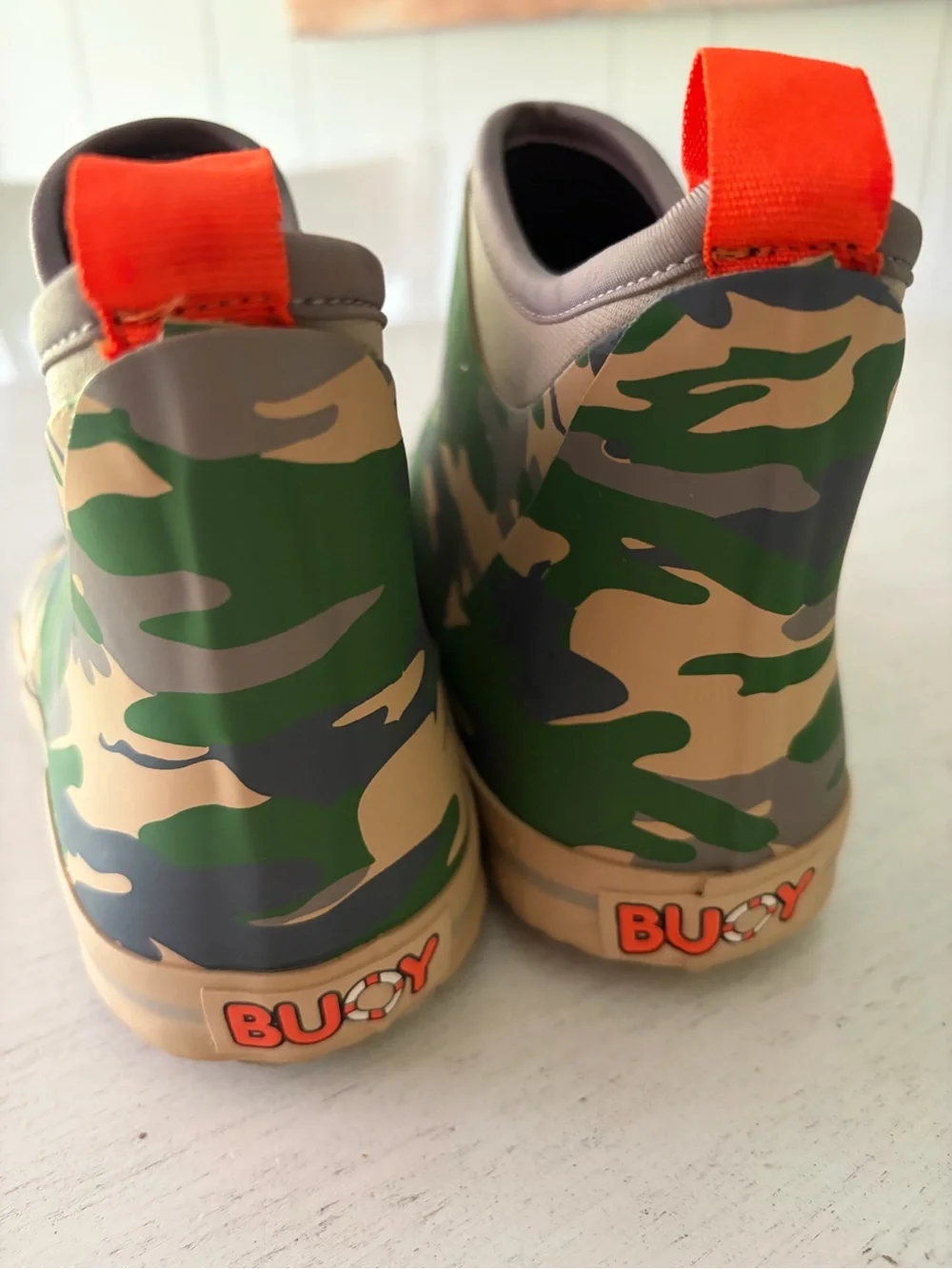 Kids Camouflage Buoy Boots